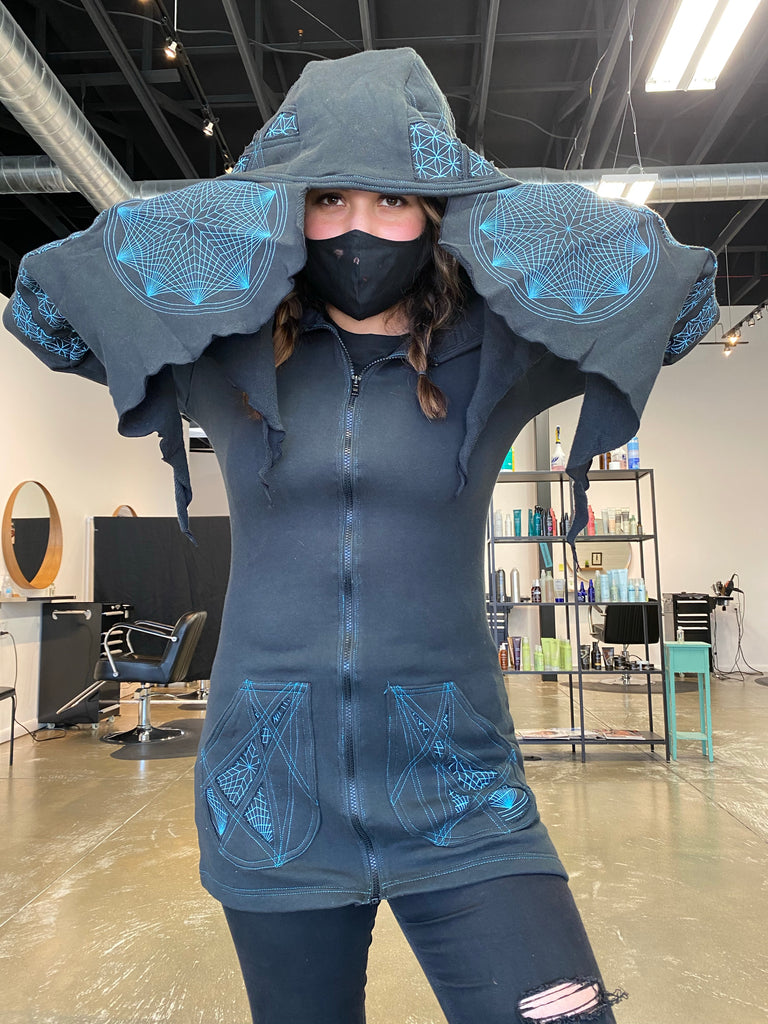 Galactic Bell Arm ~ Black ~ Star-Tetrahedron